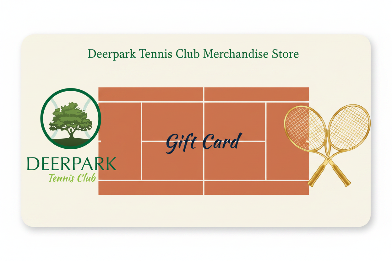 Deerpark Tennis Club Merchandise Store Gift Card