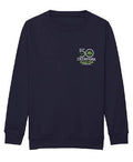 Kids Crewneck Sweatshirt JH30J - Navy with Jubilee Logo - Deerpark Tennis Club